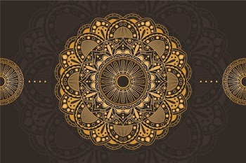 Luxury mandala background Free Vector