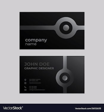 luxury modern and elegant business card