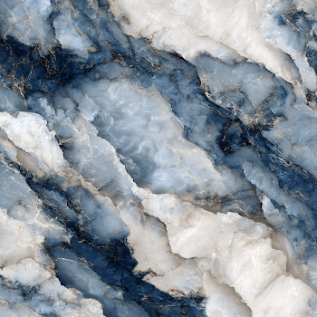 Luxury Navy Blue and White Marble Texture