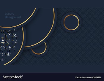luxury paper cut backgrounds with golden line
