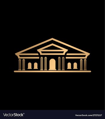 Luxury real estate logo vector image