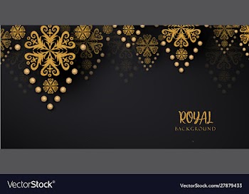 Luxury royal golden backgrounds vector image
