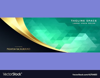 luxury triangular pattern shape abstract banner