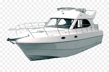 Luxury yacht Boat Icon - High speed yacht 