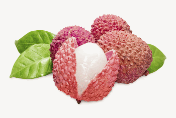 Lychee fruit, isolated food image | Free PSD - rawpixel