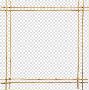 Lyme disease Frames, bamboo frame transparent background PNG clipart