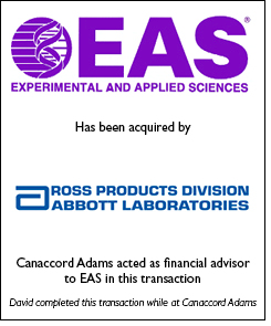 M&A EAS — Wellvest Capital