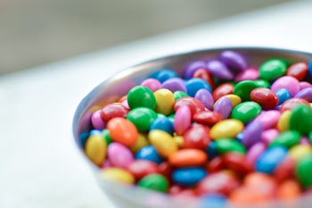 M&amp;M's Chocolates in Bowl