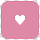 M Flat, HeartFlat, white heart logo transparent background PNG clipart