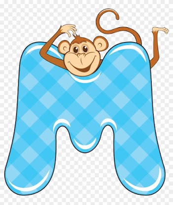M Is For Monkey, Baby Alphabet - M Is For Monkey, Baby Alphabet