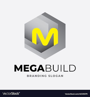 m letter architecture logo