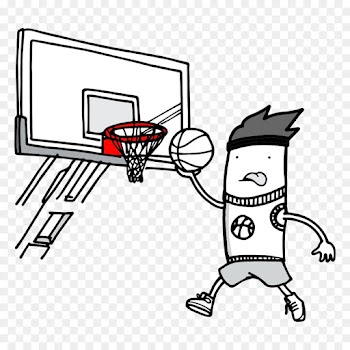 M02csf, Drawing, Line Art, Cartoon, Basketball Hoop PNG
