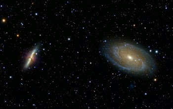 M81 & M82 - Bode's and Cigar Galaxies

96 x 300s subs for 8 hours of total exposure