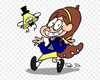 Mabel Pines Brer Wolf Animated Cartoon Drawing - Mabel Pines Brer Wolf Animated Cartoon Drawing