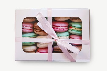 Macaron box collage element psd | Free PSD - rawpixel