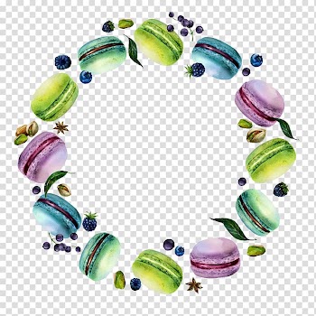 Macaron Macaroon Watercolor painting, macaron watercolor transparent background PNG clipart