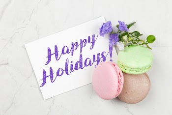 Macaroons on Table