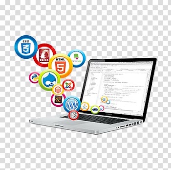 MacBook Pro, Web development Responsive web design Content management system Website, Laptop white transparent background PNG clipart