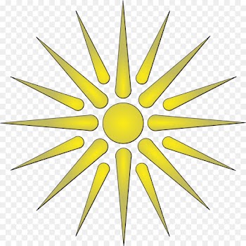 Macedonia, Vergina, Ancient Greece, Yellow, Line PNG