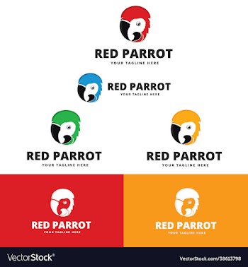 macow parrot set 6 colors logo