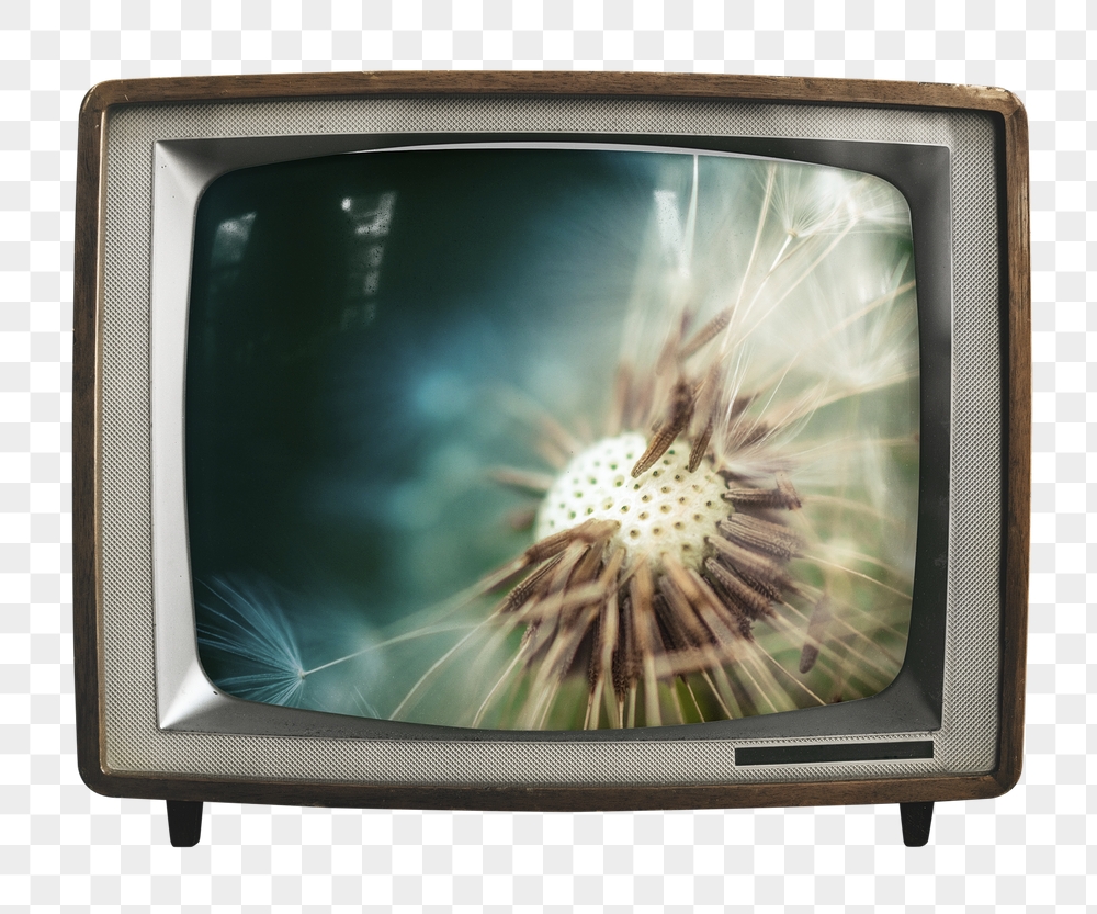 Macro dandelion png flower sticker, | Free PNG - rawpixel
