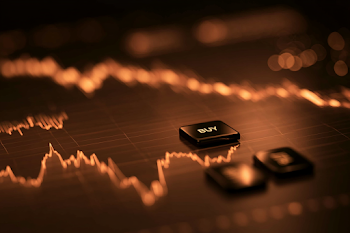 Macro Financial Trading Chart with BUY and SELL Buttons