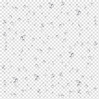 Macro of water dew, Black and white Line Point Angle, Water Drop transparent background PNG clipart