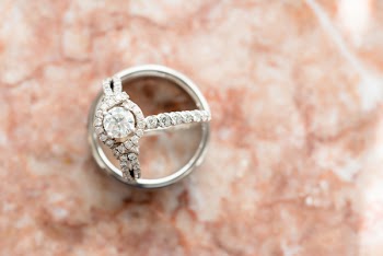 Macro Photography of Diamond Ring