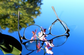 Macro Photography of Eyeglasses