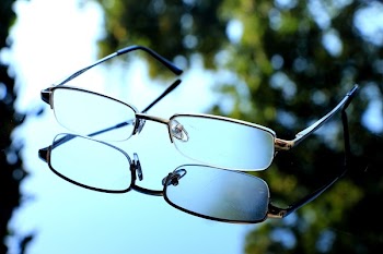 Macro Photography of Eyeglasses
