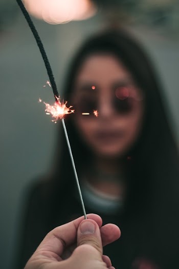 Macro Photography of Spark