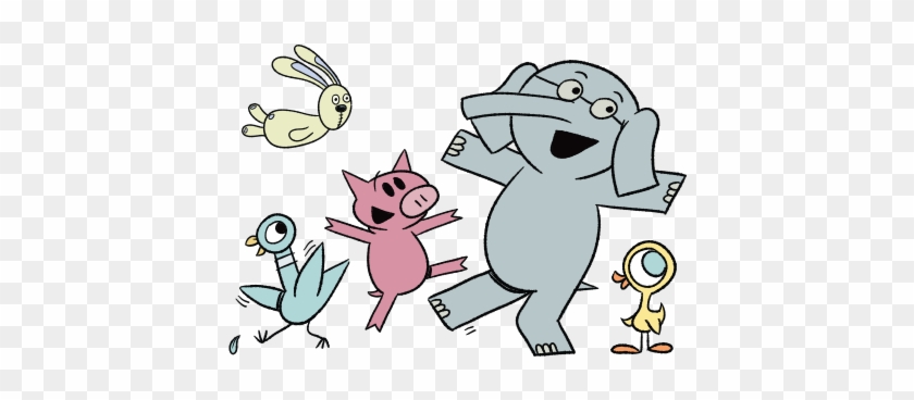 Mad About Mo Willems Bedford - Elephant And Piggie Characters