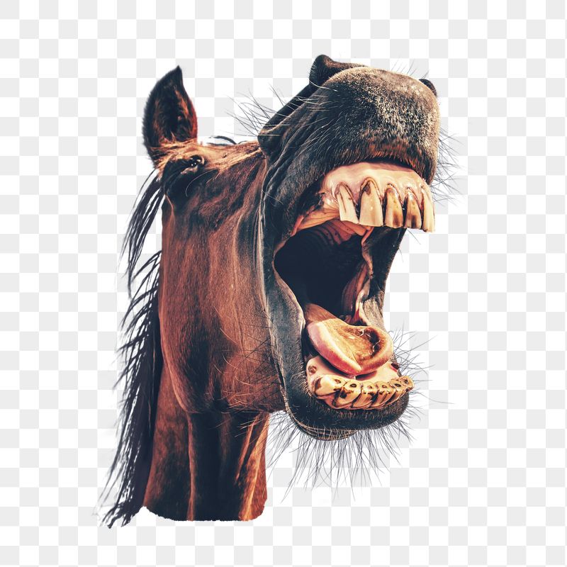 Mad horse png sticker, animal, | Free PNG - rawpixel