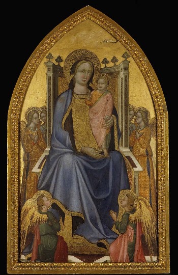 Madonna and child enthroned, 1420 | Free Photo - rawpixel