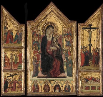 Madonna and Child Enthroned | Free Photo - rawpixel
