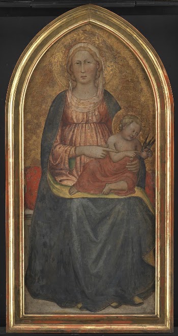 Madonna and Child playing with a bird | Free Photo - rawpixel