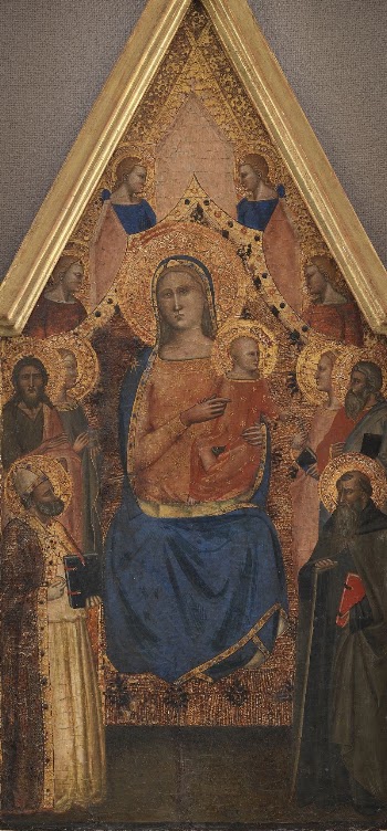 Madonna and Child, surrounded by saints | Free Photo - rawpixel