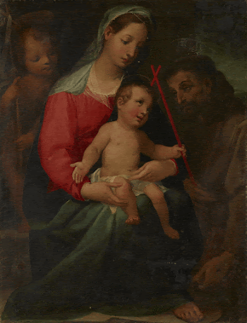 Madonna and Child with the Infant | Free Photo - rawpixel