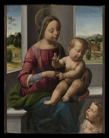 Madonna and Child with the Young | Free Photo - rawpixel