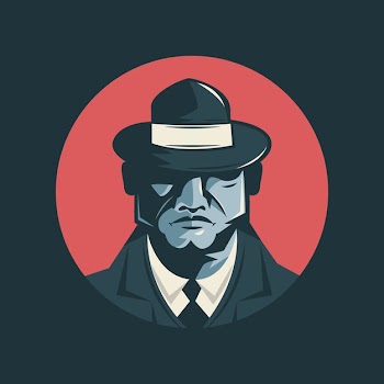 Mafia old man character Free Vector