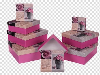 Magenta Gift Carton, point gift box transparent background PNG clipart