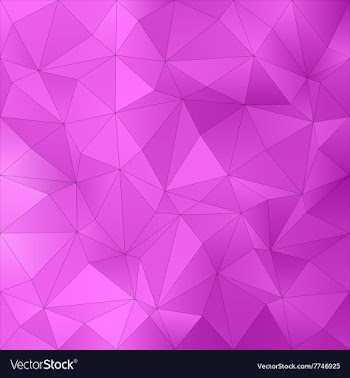 Magenta irregular triangle pattern background vector image