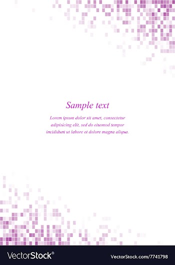 Magenta page corner design template vector image