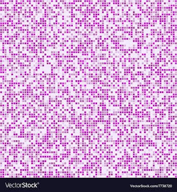 Magenta square pixel mosaic background vector image