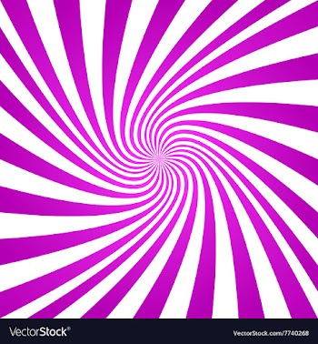 Magenta swirl pattern design vector image