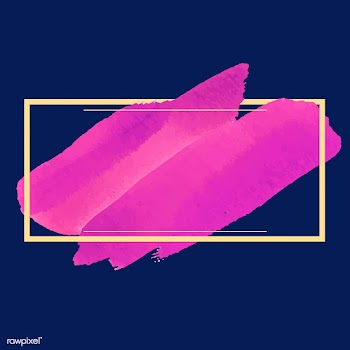Magenta watercolor banner design vector | Free stock vector - 512775