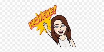 Maggie Is A Graduate Of The College Of William &amp; Mary - Bitmoji High Five