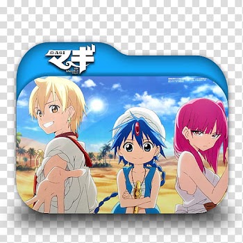 Magi The Labyrinth of Magic Anime Folder Icon, Magi [The Labyrinth of Magic] , Idagi anime folder icon transparent background PNG clipart