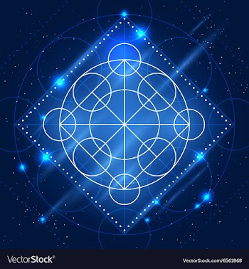  					Magic Geometry Sign vector image														