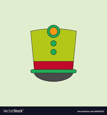 Magic hat vector image